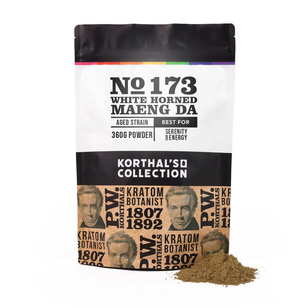 No 173 White Horned Maeng Da Kratom Powder - Image 5